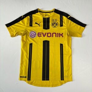 005 - MARCO REUS #11 BORUSSIA DORTMUND BVB PUMA HOME FOOTBALL SOCCER JERSEY